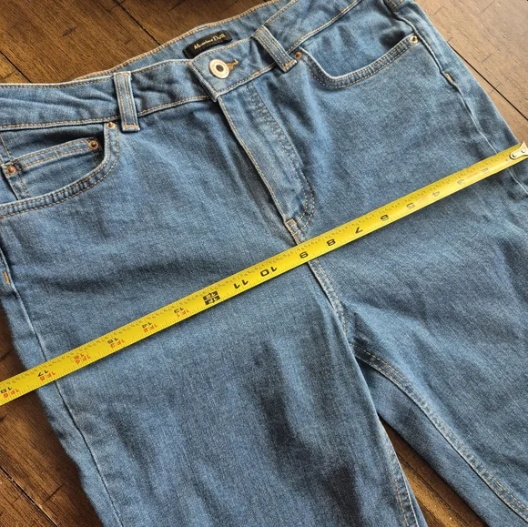 Massimo Dutti Bootcut Medium Wash Jeans size 6 - Picture 7 of 7